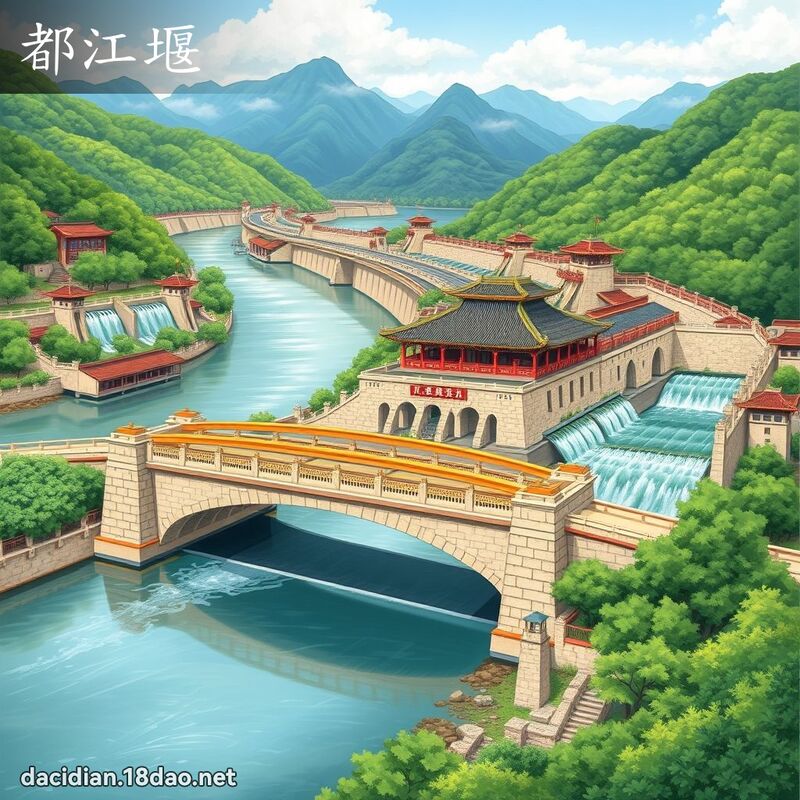 都江堰 - 国语大辞典配图