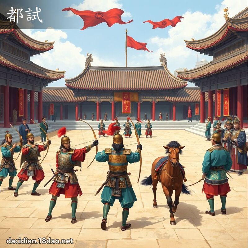 都试 - 国语大辞典配图