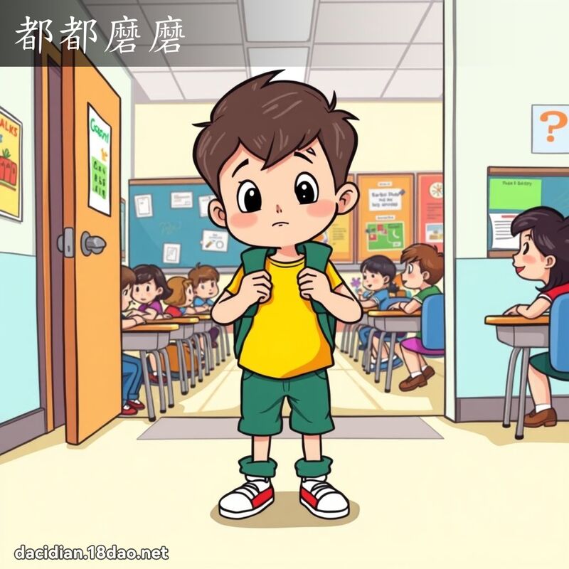 都都磨磨 - 國語大辭典配圖