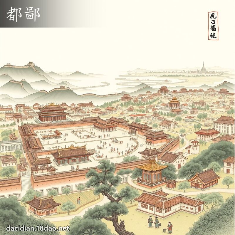 都鄙 - 國語大辭典配圖