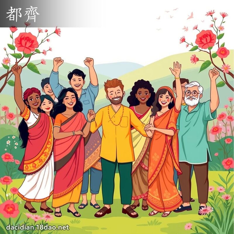 都齊 - 國語大辭典配圖