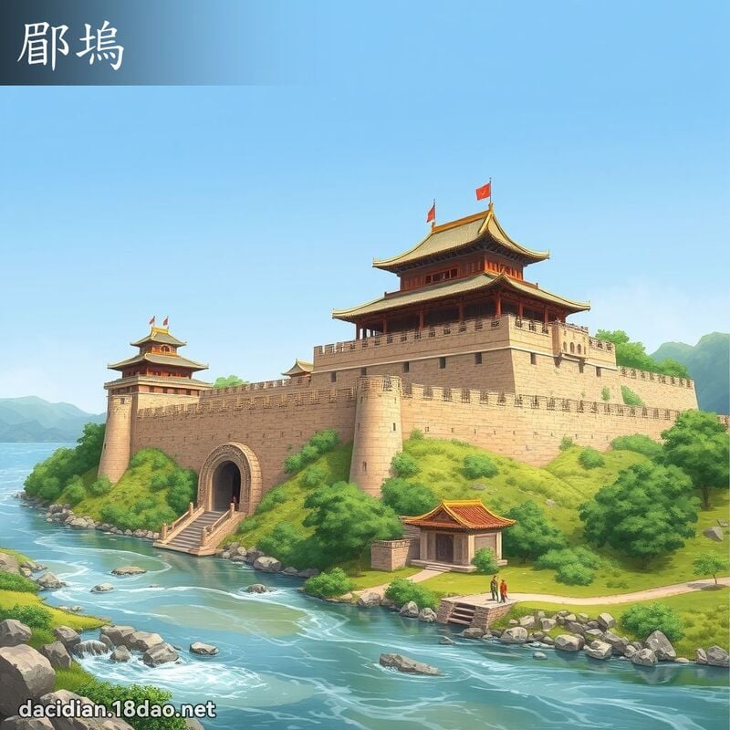 郿塢 - 國語大辭典配圖