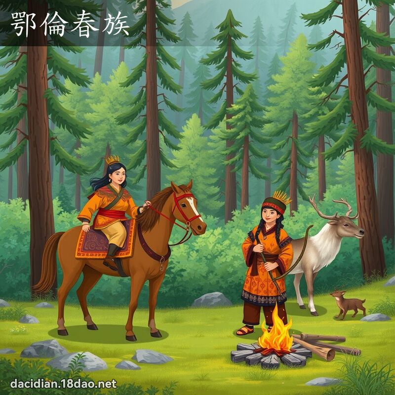 鄂倫春族 - 國語大辭典配圖