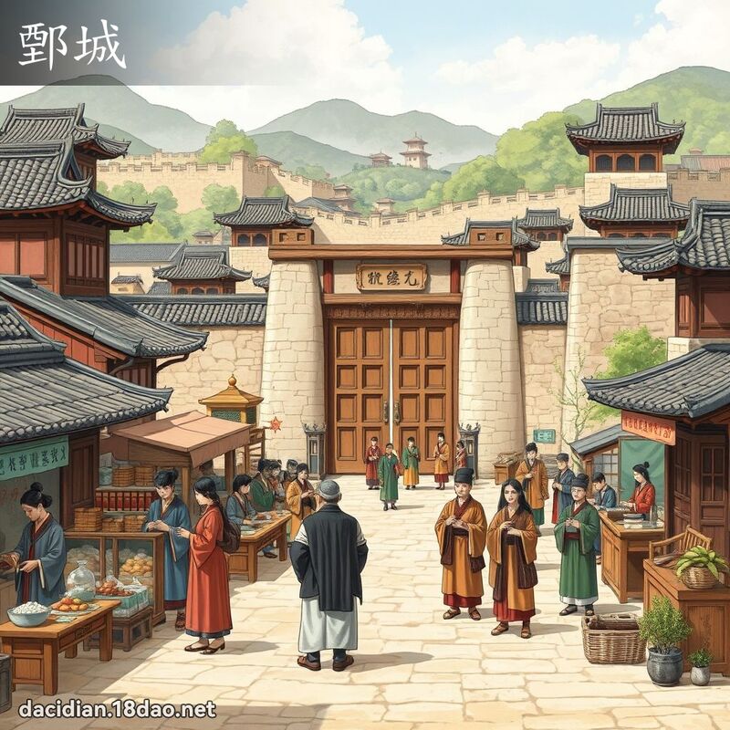 鄄城 - 國語大辭典配圖