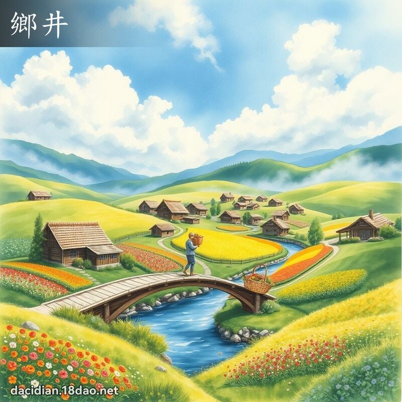 乡井 - 国语大辞典配图