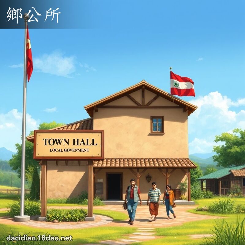 鄉公所 - 國語大辭典配圖