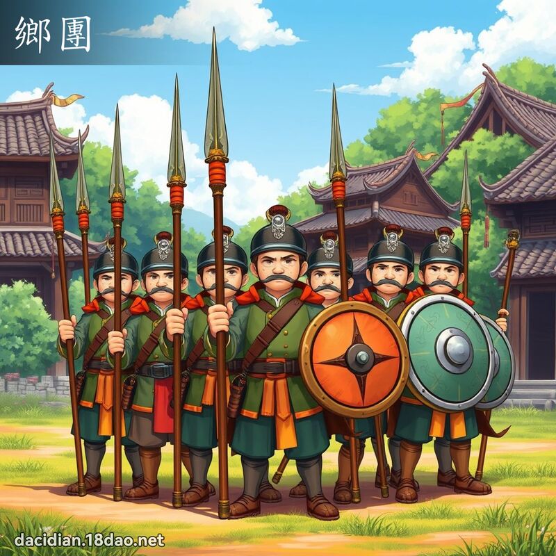乡团 - 国语大辞典配图