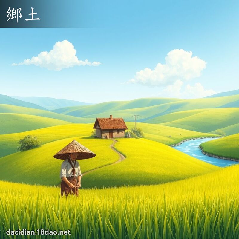 乡土 - 国语大辞典配图