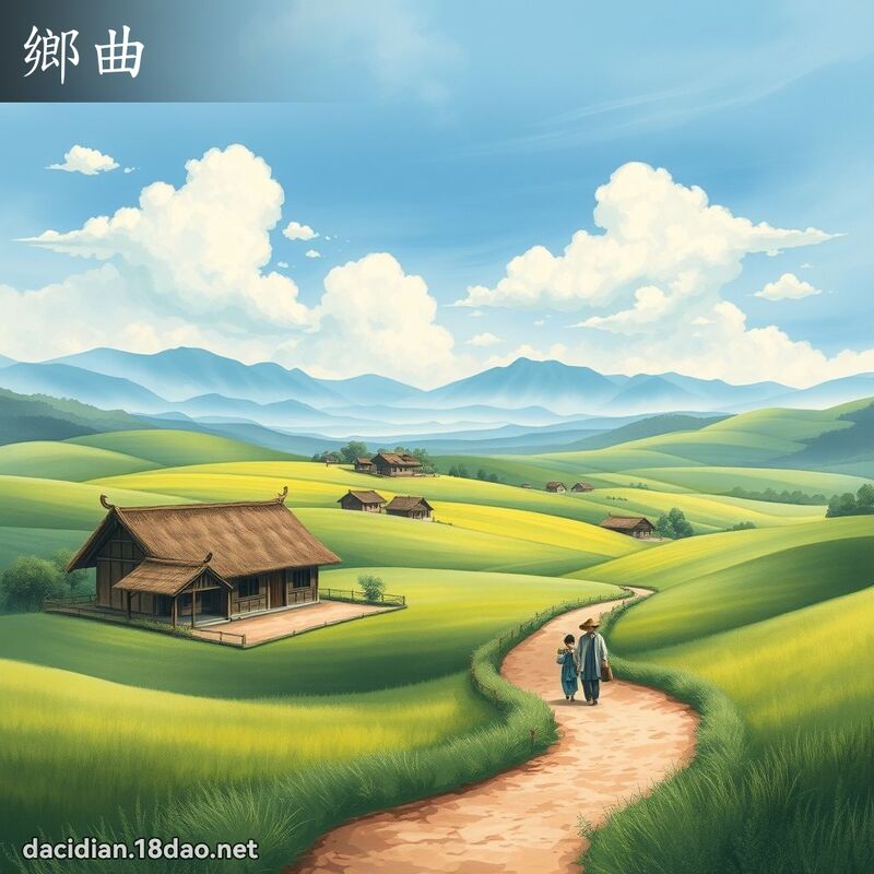 乡曲 - 国语大辞典配图