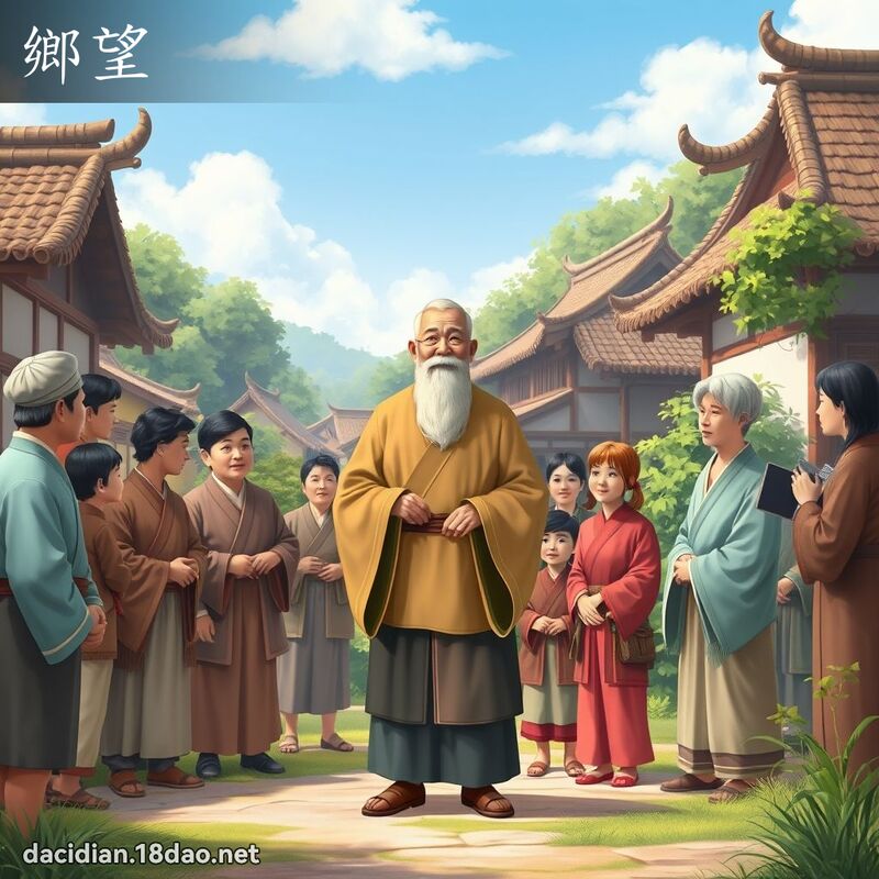 鄉望 - 國語大辭典配圖