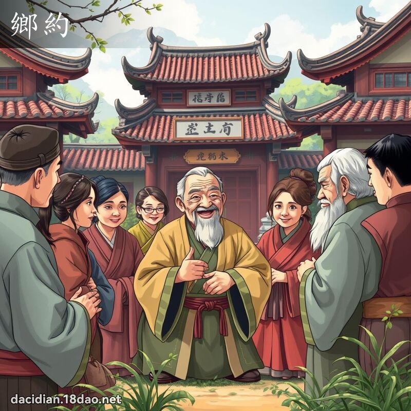 乡约 - 国语大辞典配图
