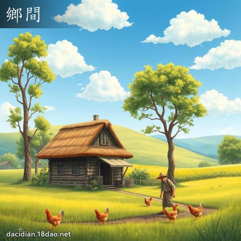 鄉間 - 國語大辭典配圖