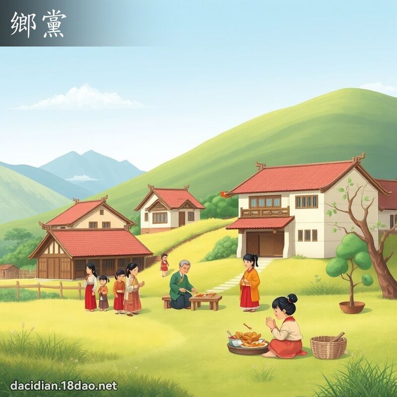 乡党 - 国语大辞典配图