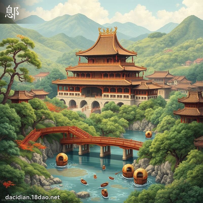 鄎 - 国语大辞典配图
