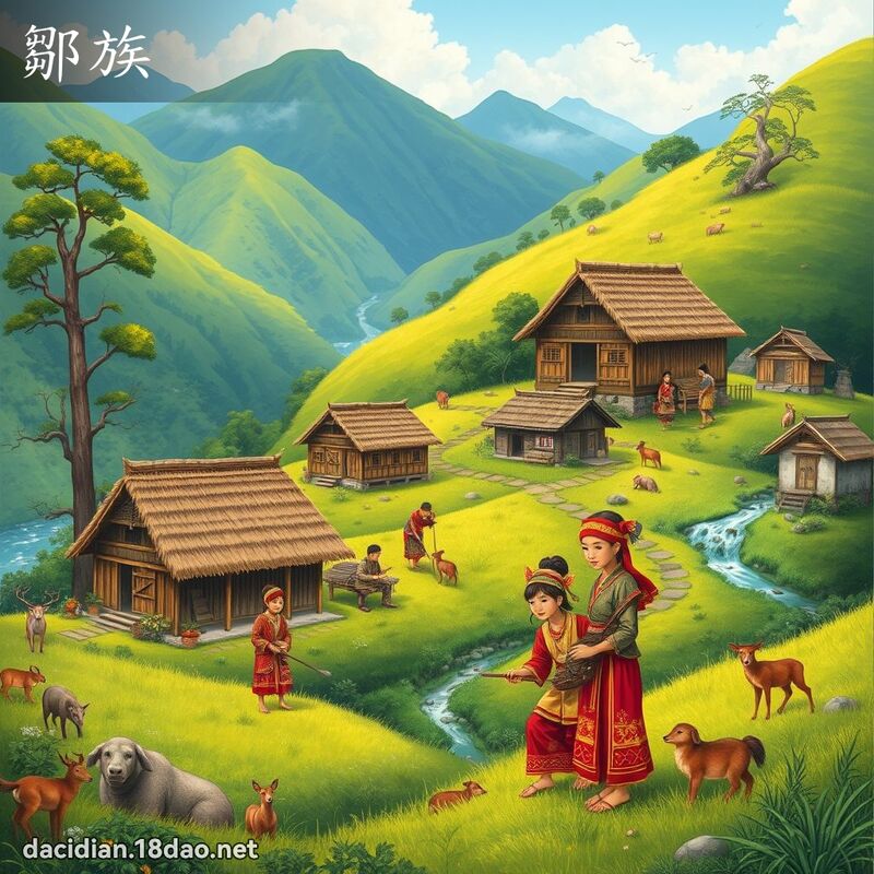 邹族 - 国语大辞典配图