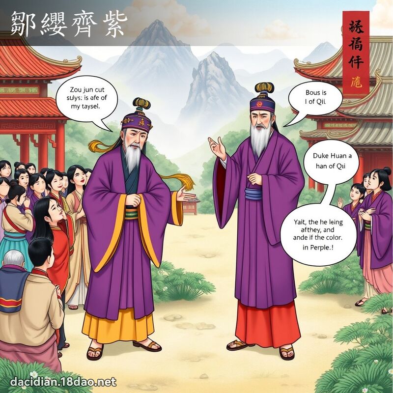 鄒纓齊紫 - 國語大辭典配圖