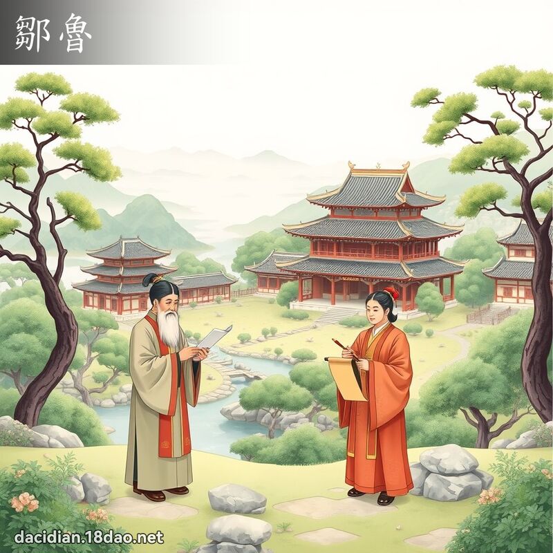 邹鲁 - 国语大辞典配图