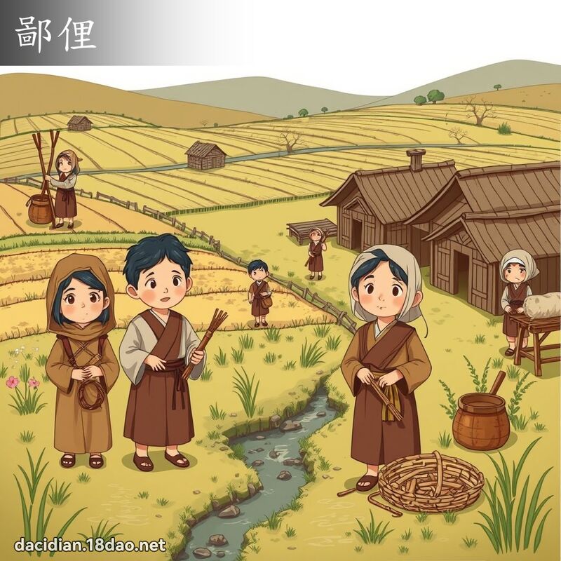 鄙俚 - 國語大辭典配圖