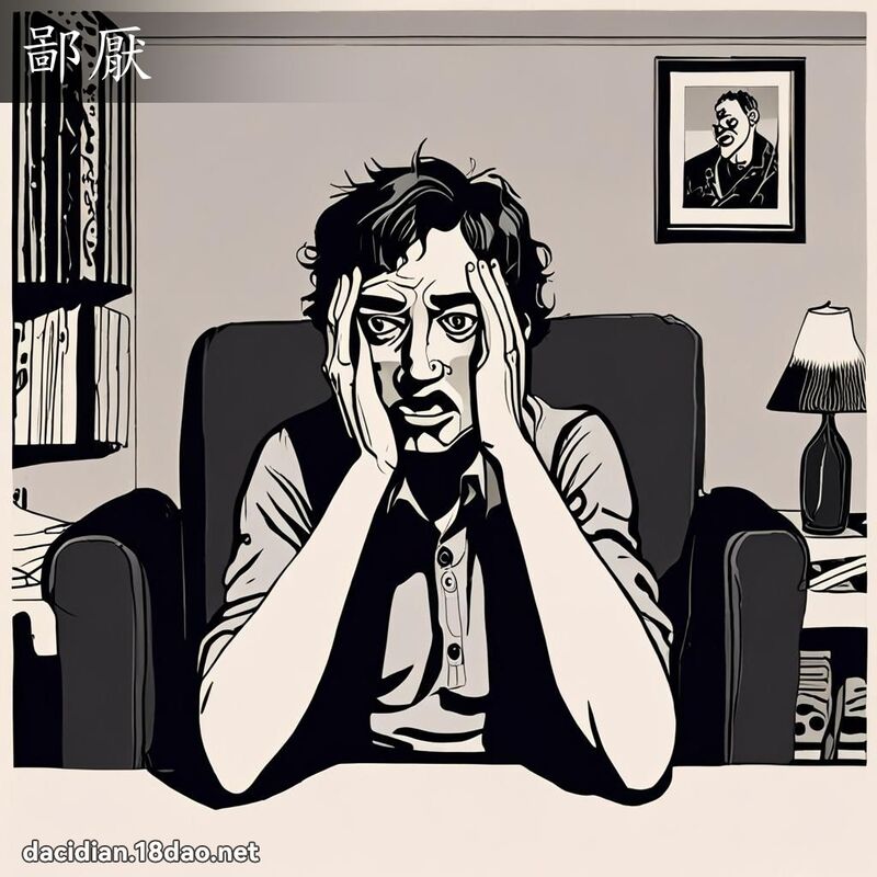鄙厭 - 國語大辭典配圖