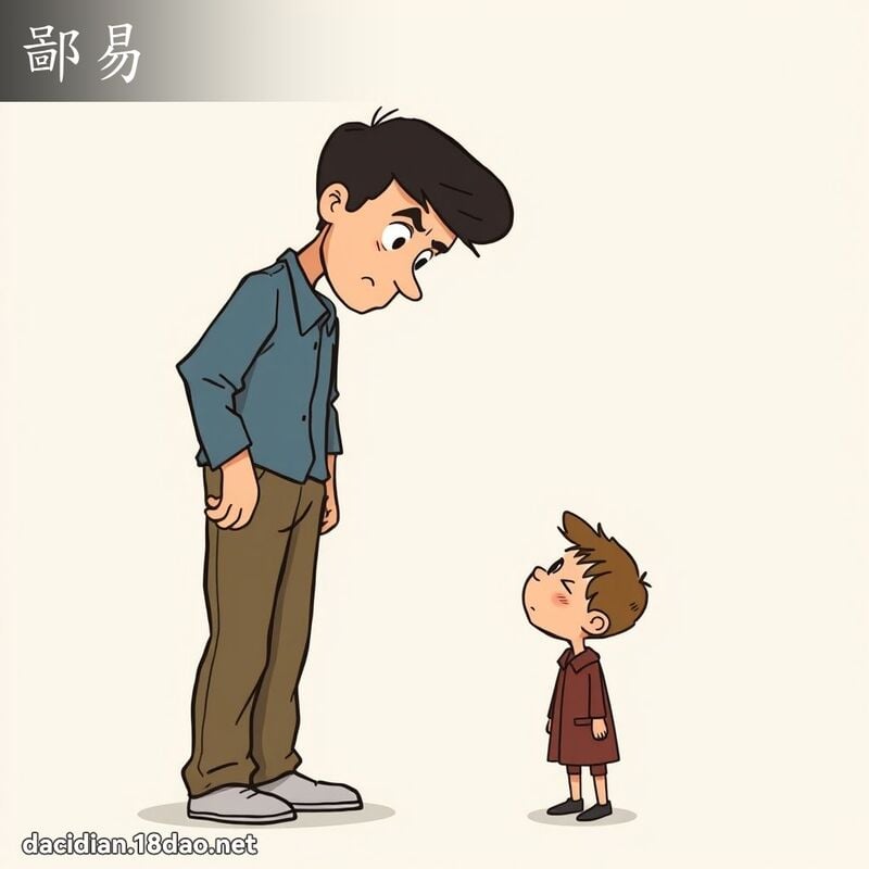 鄙易 - 国语大辞典配图
