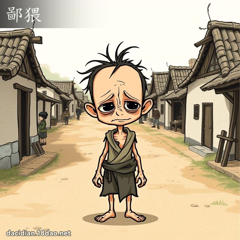 鄙猥 - 国语大辞典配图