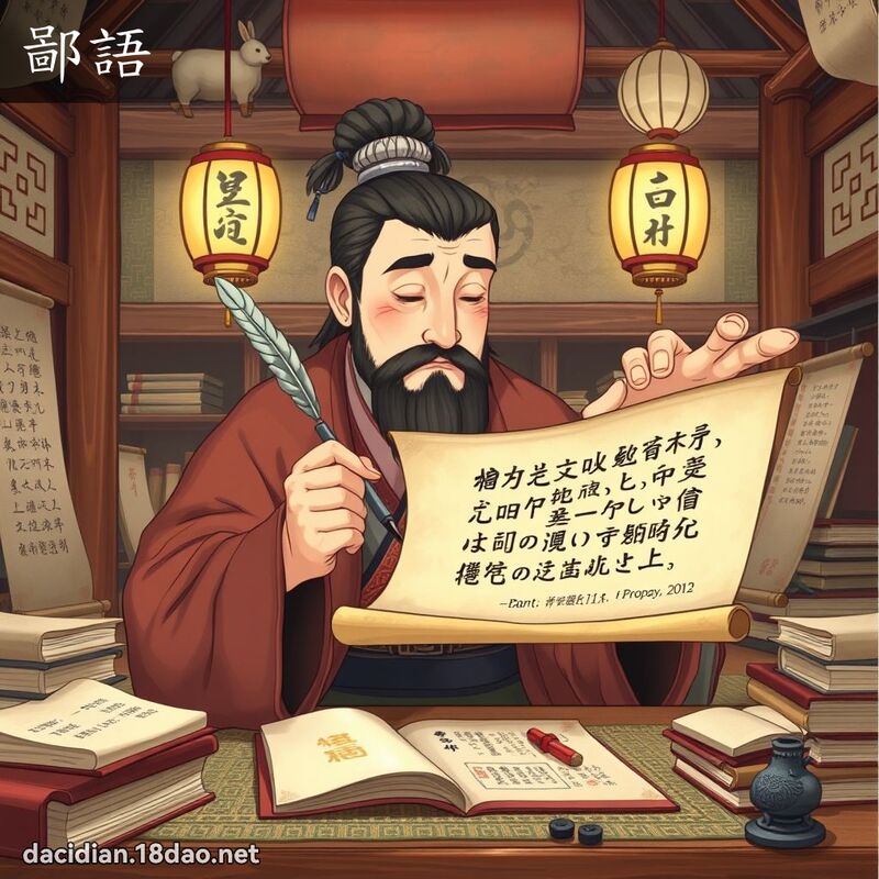 鄙語 - 國語大辭典配圖