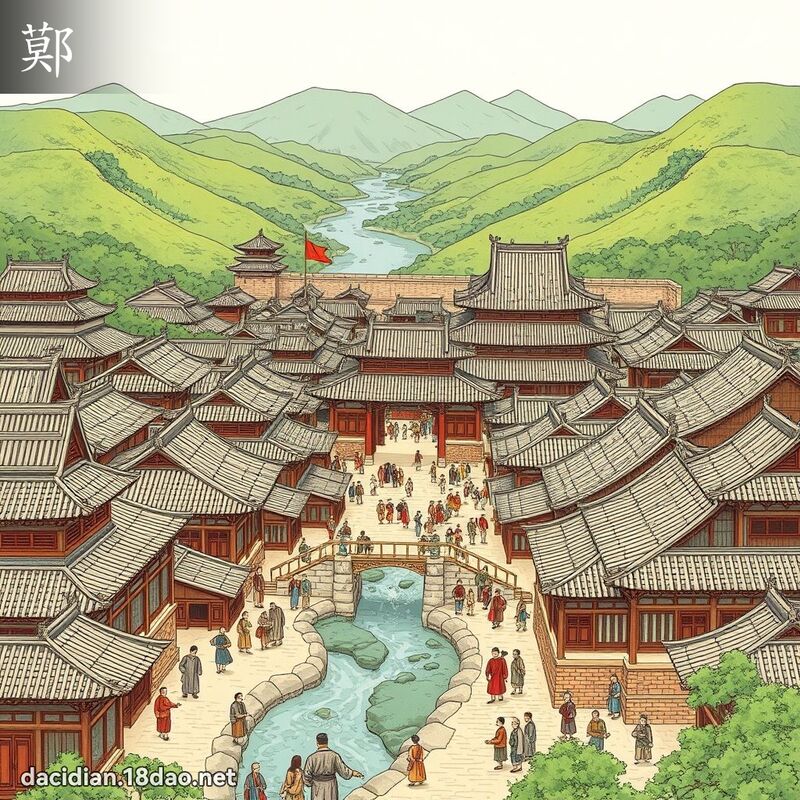 鄚 - 国语大辞典配图