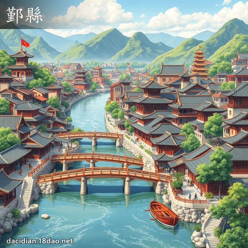 鄞县 - 国语大辞典配图