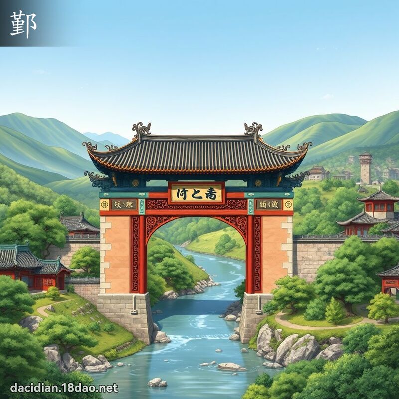 鄞 - 國語大辭典配圖