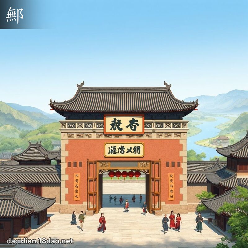 鄦 - 國語大辭典配圖