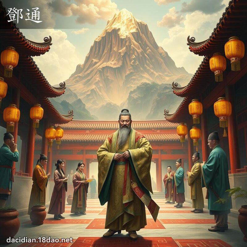 邓通 - 国语大辞典配图