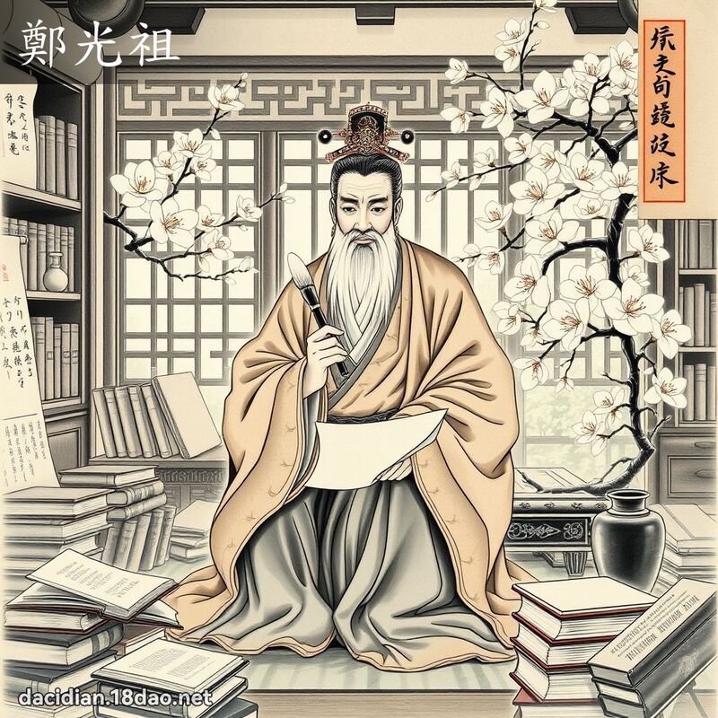 鄭光祖 - 國語大辭典配圖