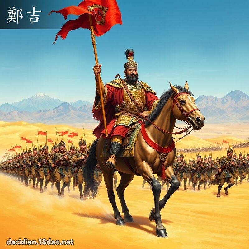 鄭吉 - 國語大辭典配圖