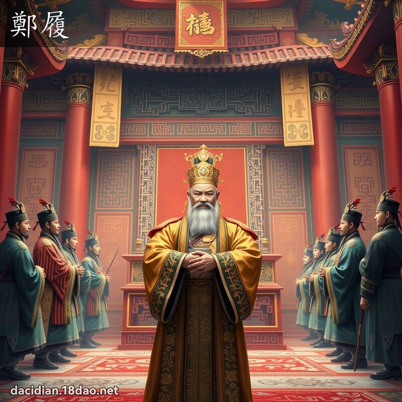 鄭履 - 國語大辭典配圖