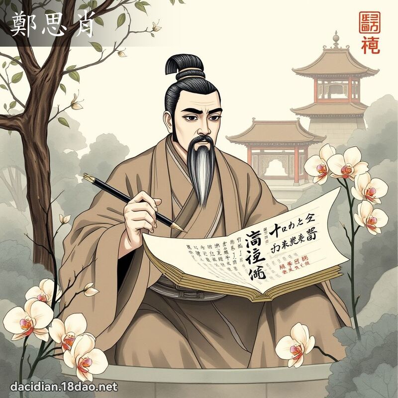 鄭思肖 - 國語大辭典配圖