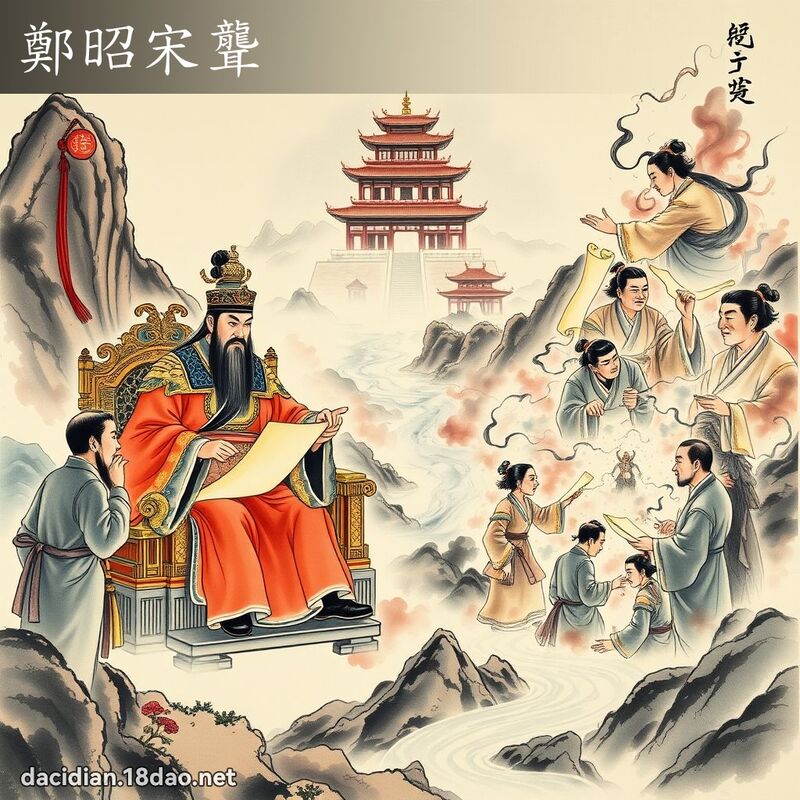鄭昭宋聾 - 國語大辭典配圖