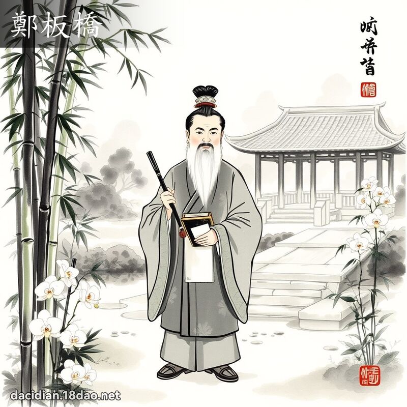鄭板橋 - 國語大辭典配圖