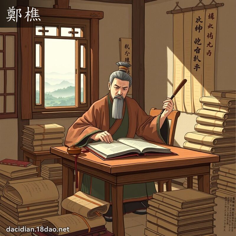 鄭樵 - 國語大辭典配圖