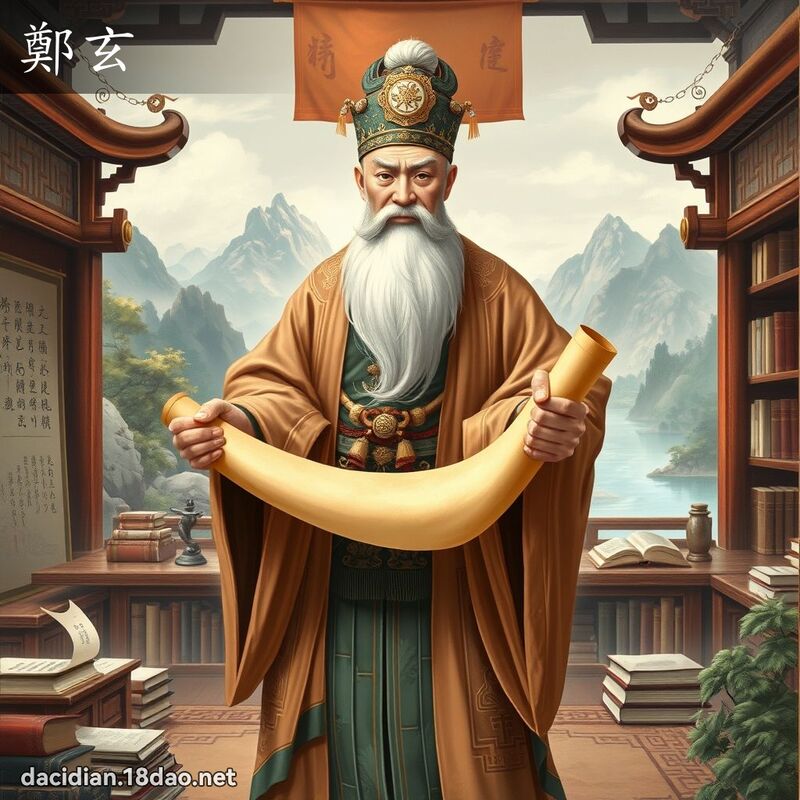 鄭玄 - 國語大辭典配圖