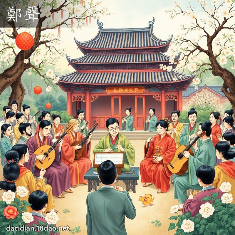 郑声 - 国语大辞典配图