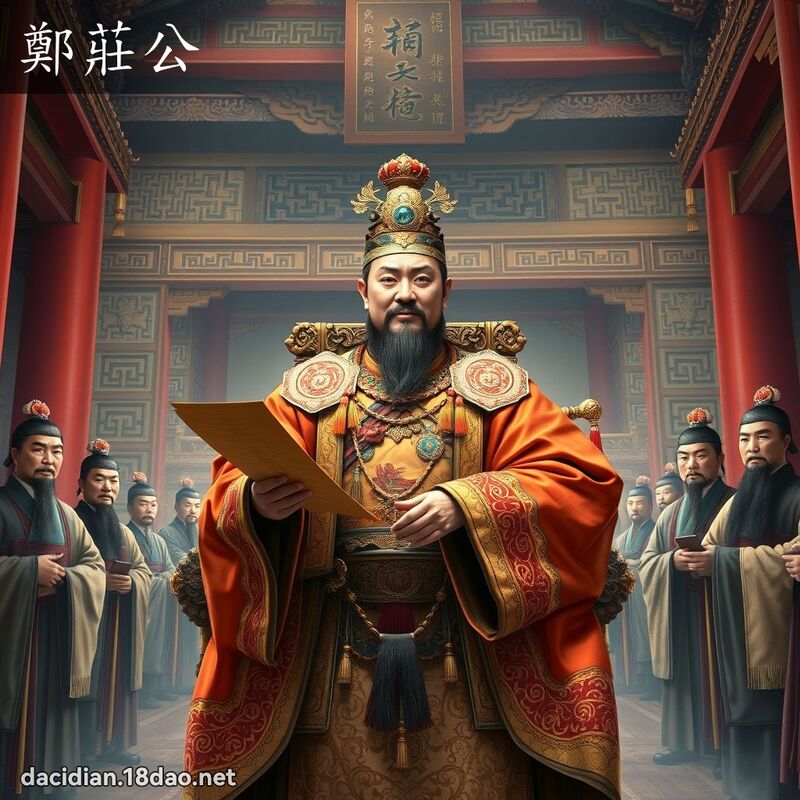 郑庄公 - 国语大辞典配图