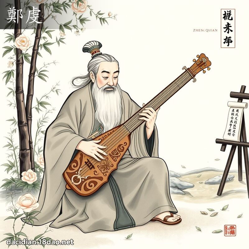 鄭虔 - 國語大辭典配圖