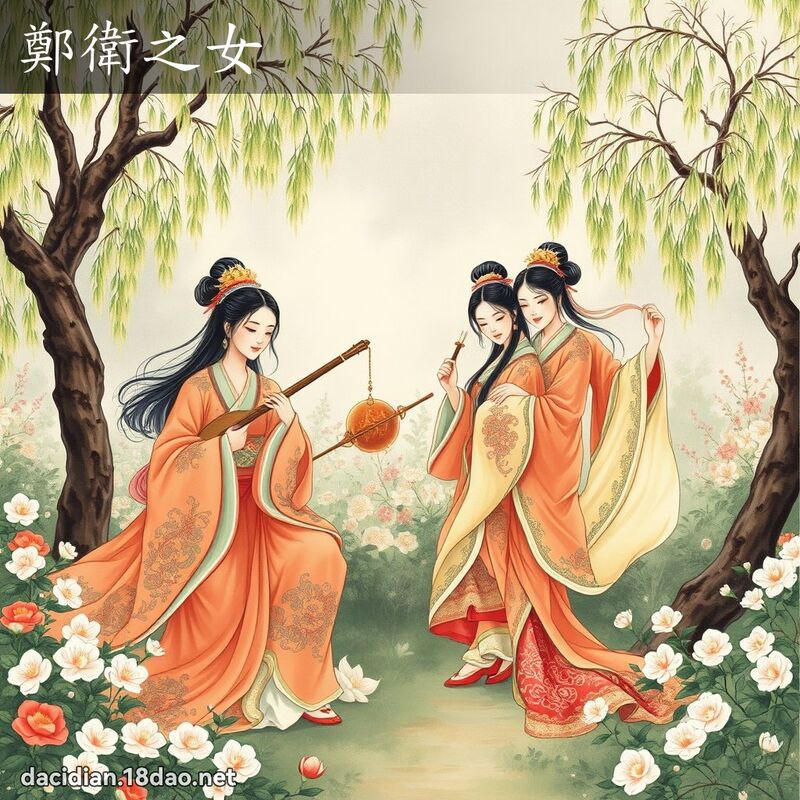 鄭衛之女 - 國語大辭典配圖