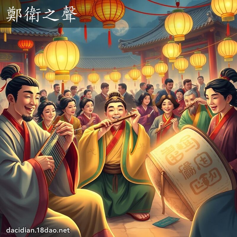 鄭衛之聲 - 國語大辭典配圖