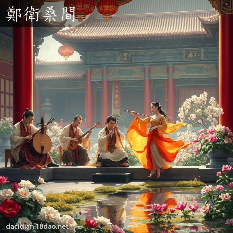 鄭衛桑間 - 國語大辭典配圖