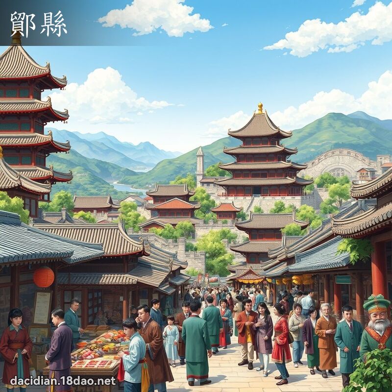 鄮縣 - 國語大辭典配圖