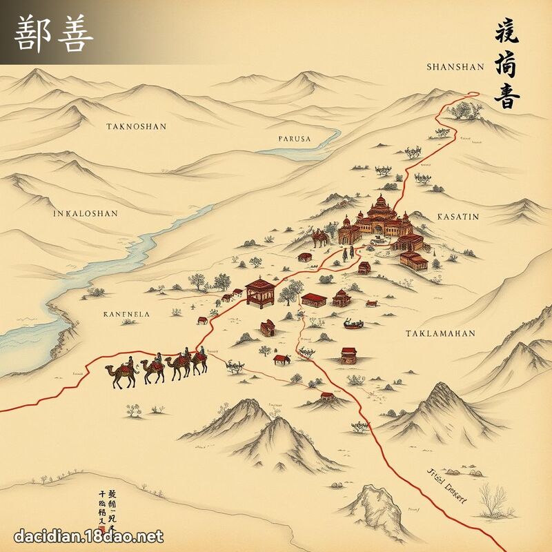 鄯善 - 国语大辞典配图