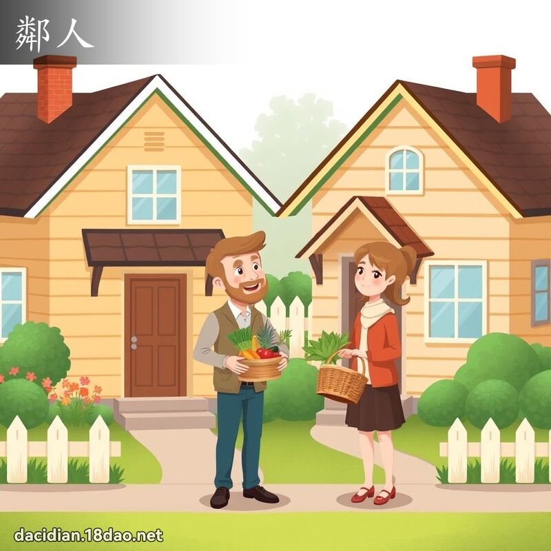 鄰人 - 國語大辭典配圖
