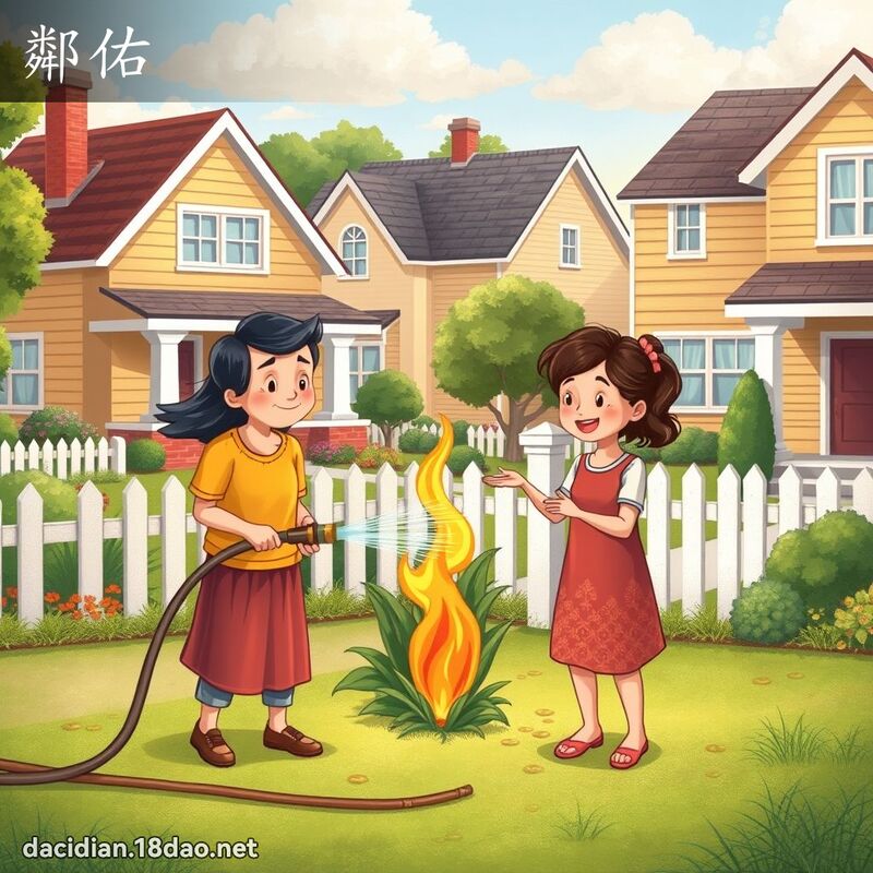 邻佑 - 国语大辞典配图