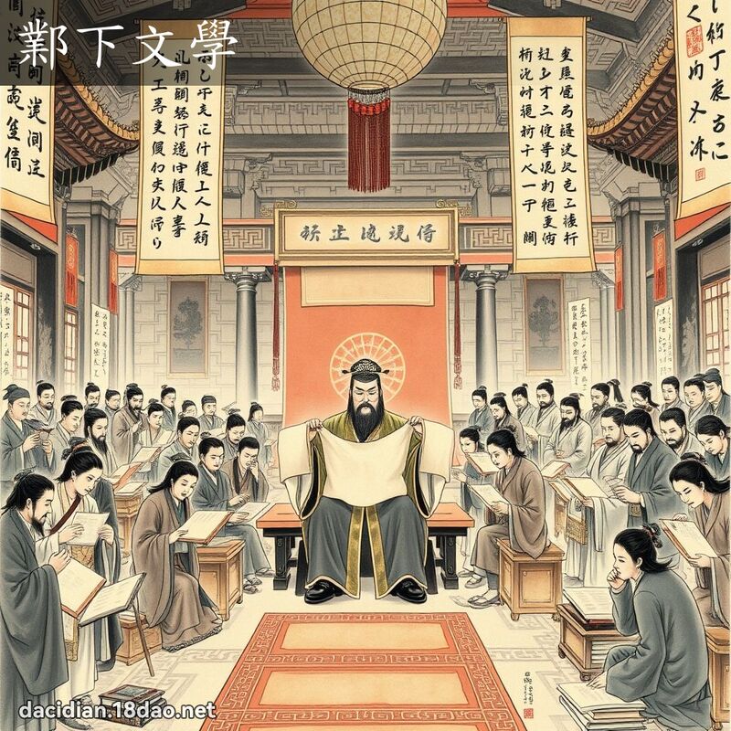 鄴下文學 - 國語大辭典配圖